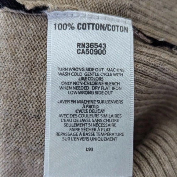 Van Heusen Studio Cardigan Animal Print Sweater/Top Sz XS - Picture 8 of 9